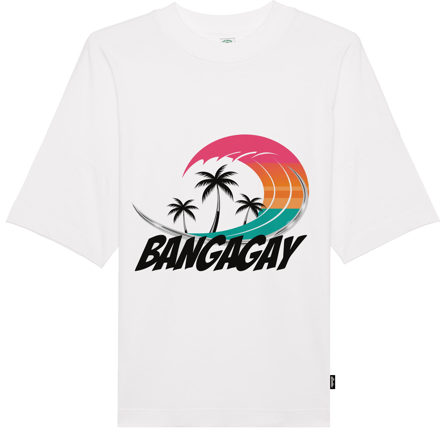 เสื้อยืดคลื่นซัดก้น